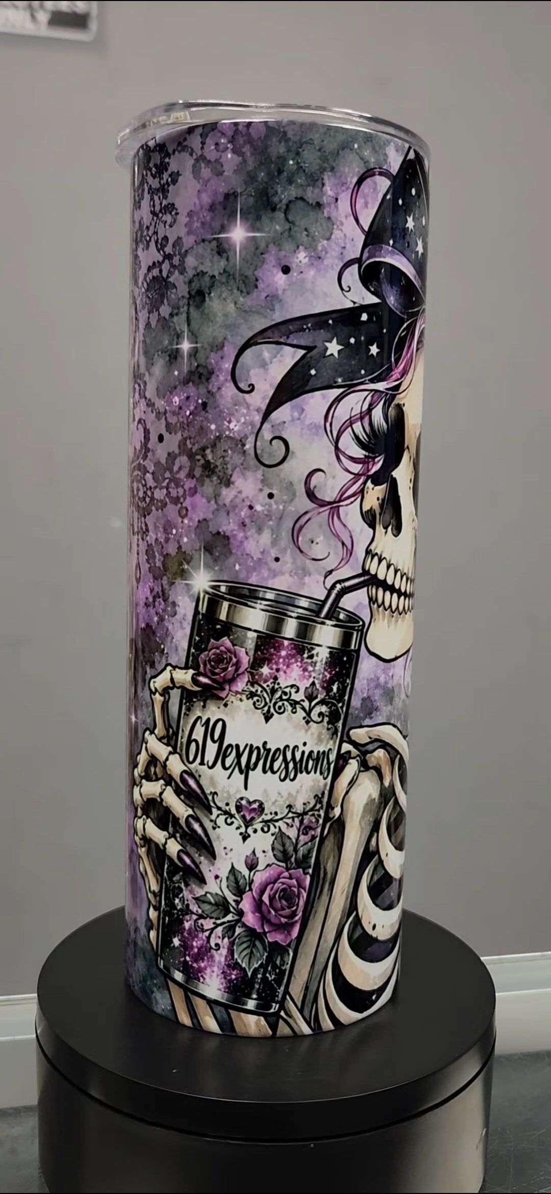 Skeleton in Purple
