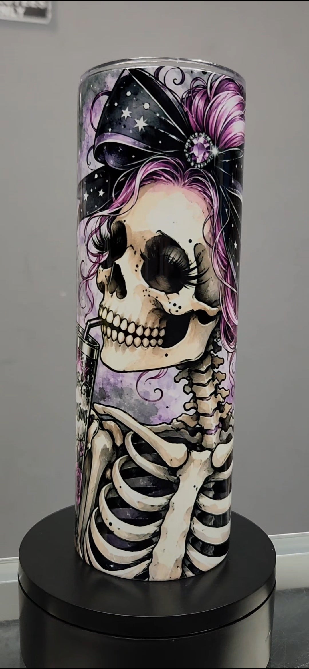 Skeleton in Purple