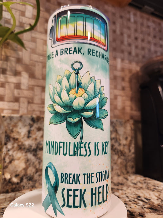 Mental Health Awareness Tumbler