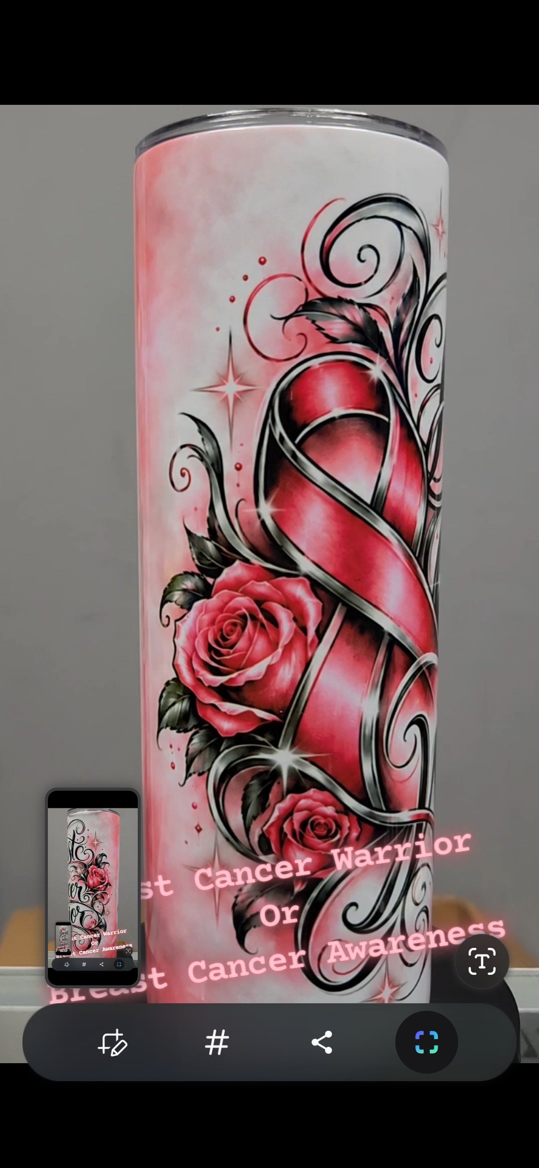 Breast Cancer Awareness or Breat Cancer Warrior