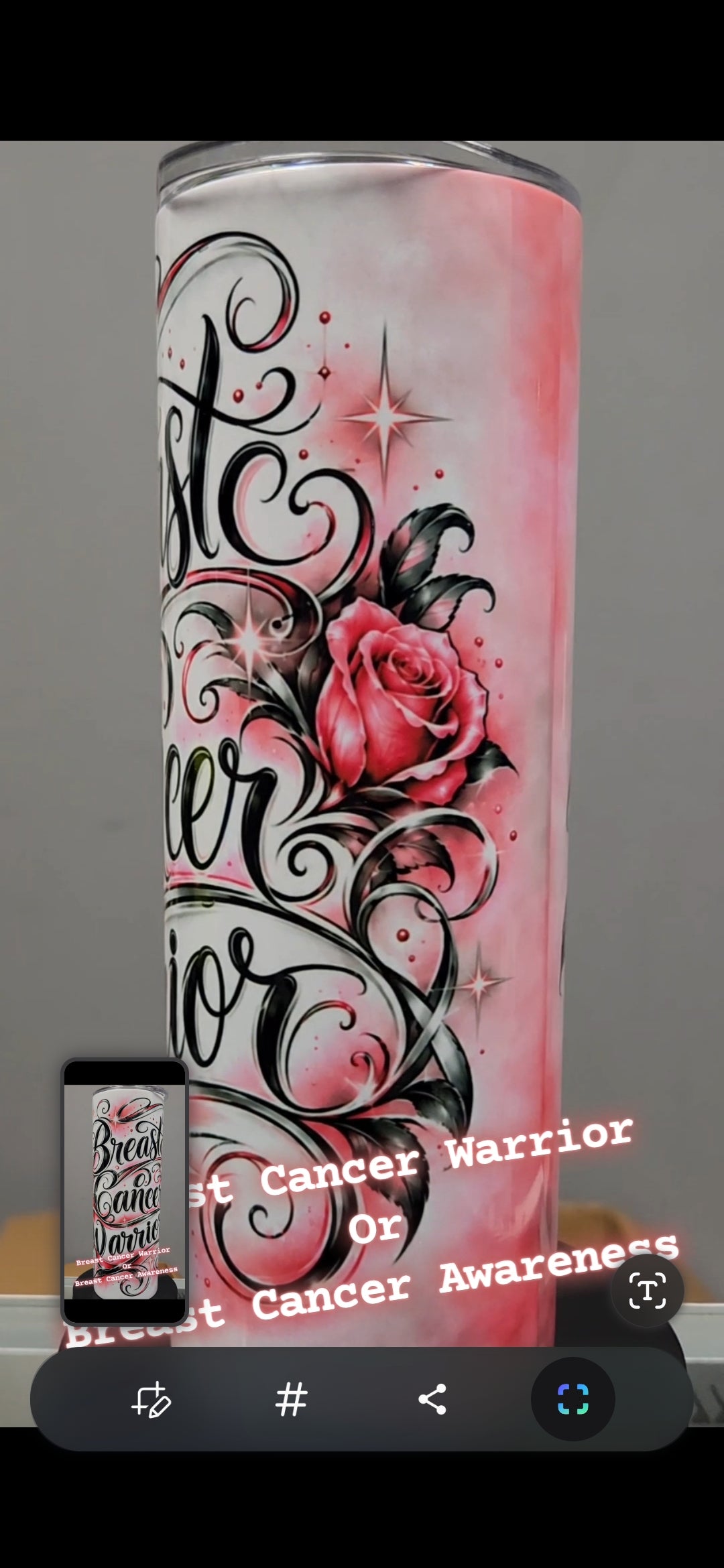 Breast Cancer Awareness or Breat Cancer Warrior