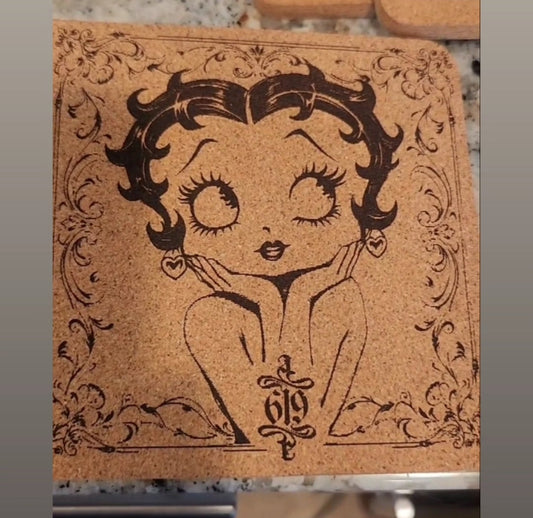 Betty Boop coaster