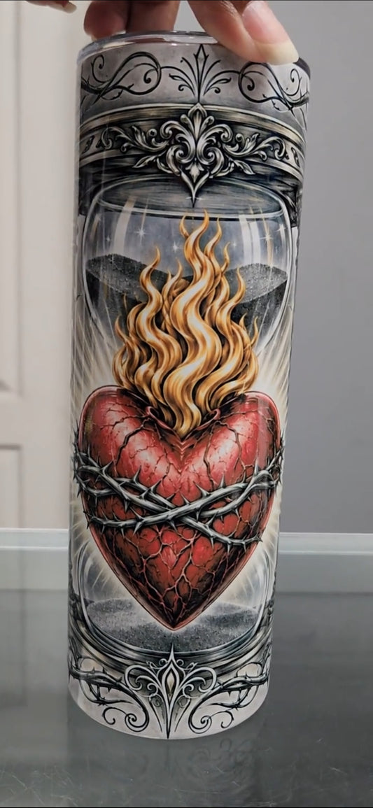 Flaming heart